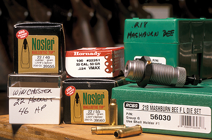 Working with a classic cartridge in the .22 caliber today offers more of a variety in components than the inventors had almost a century ago.